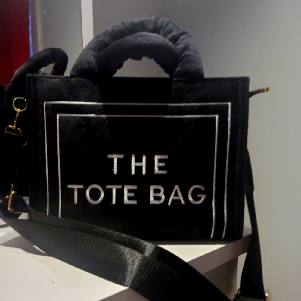 Velvet Tote Bag